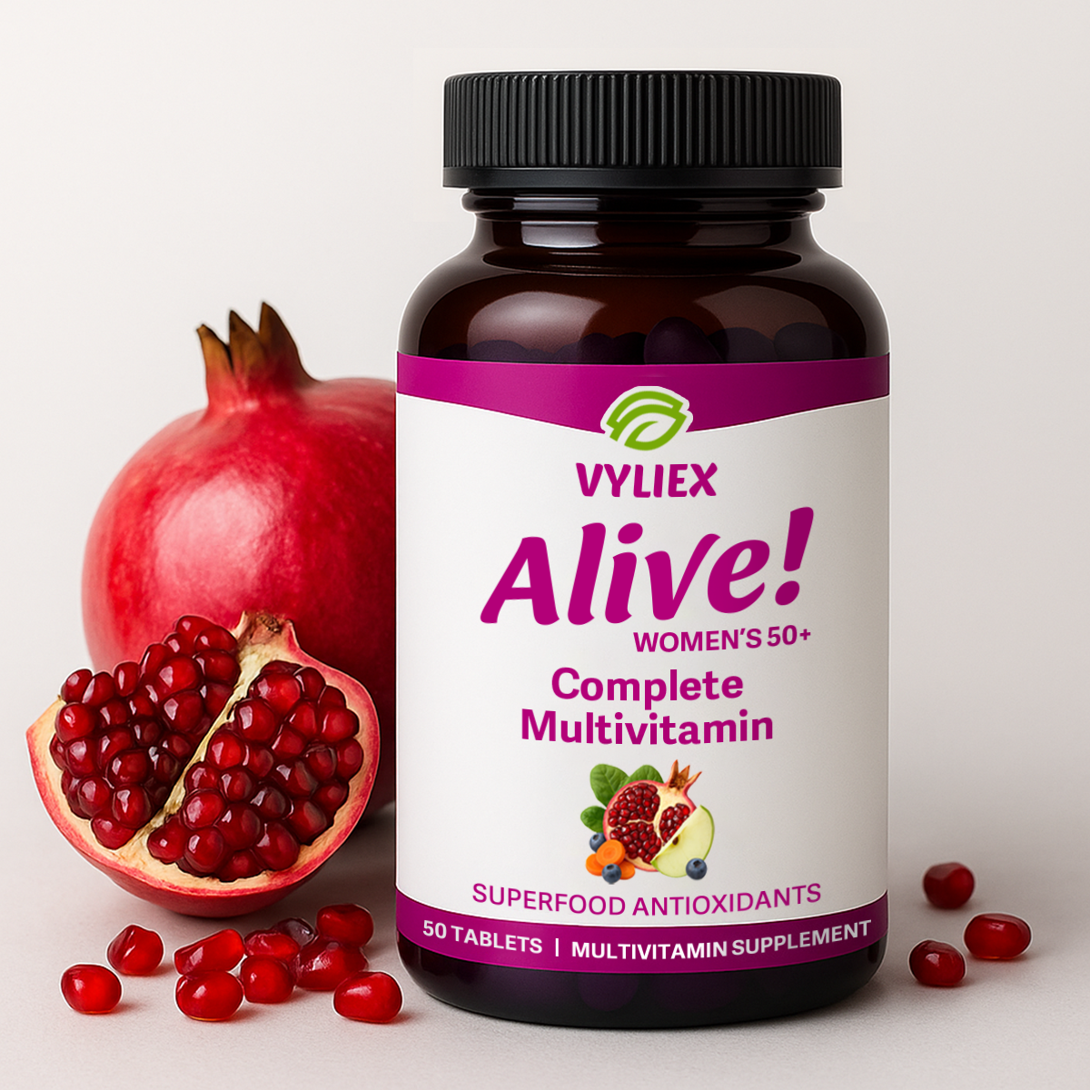 Alive!® Women’s 50+ Complete Multivitamin