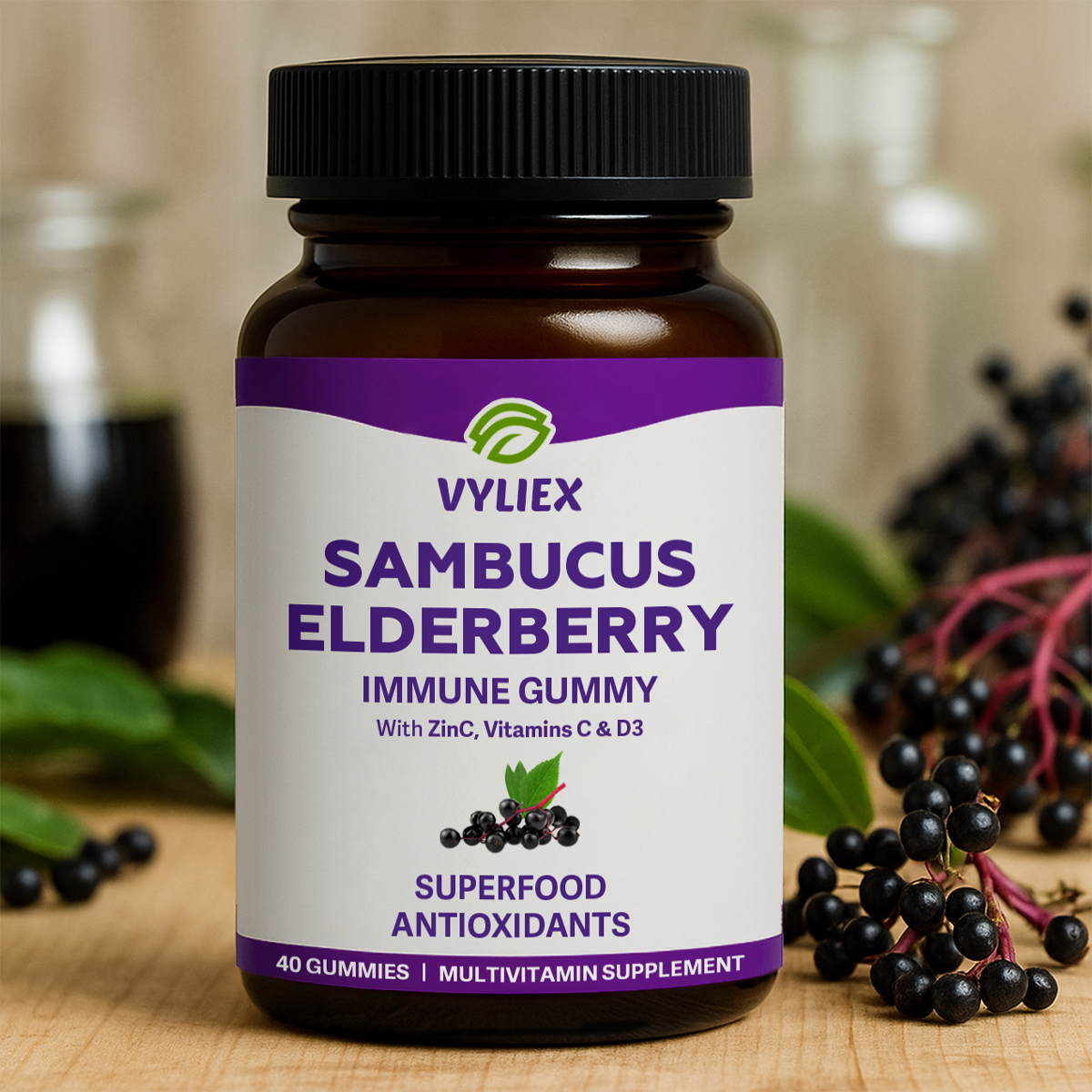 Sambucus Elderberry Immune Gummy