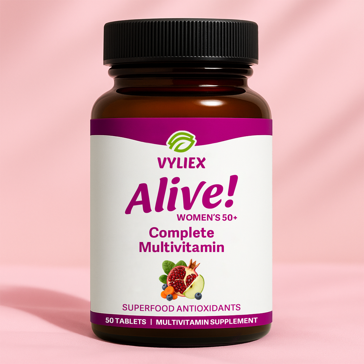 Alive!® Women’s 50+ Complete Multivitamin