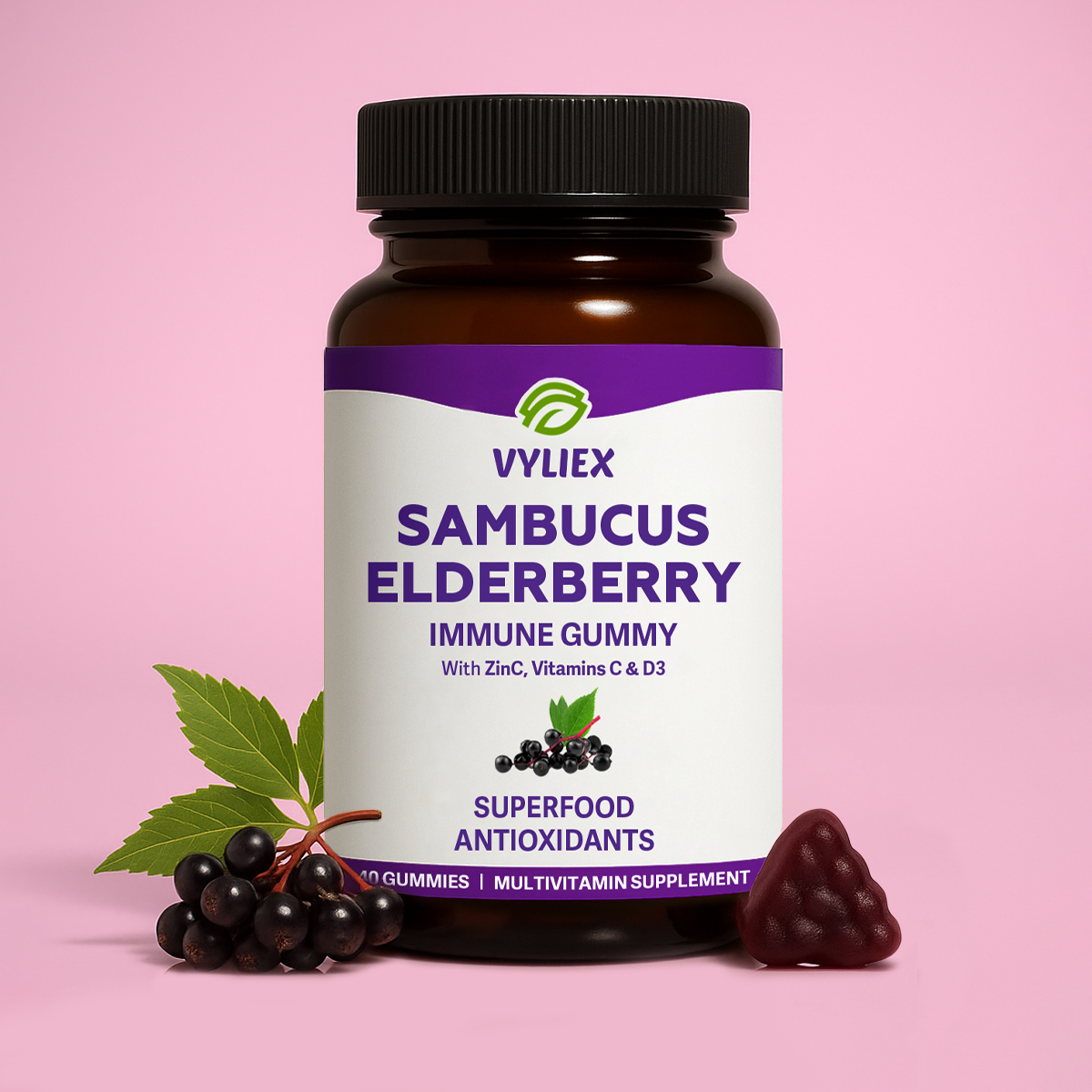 Sambucus Elderberry Immune Gummy