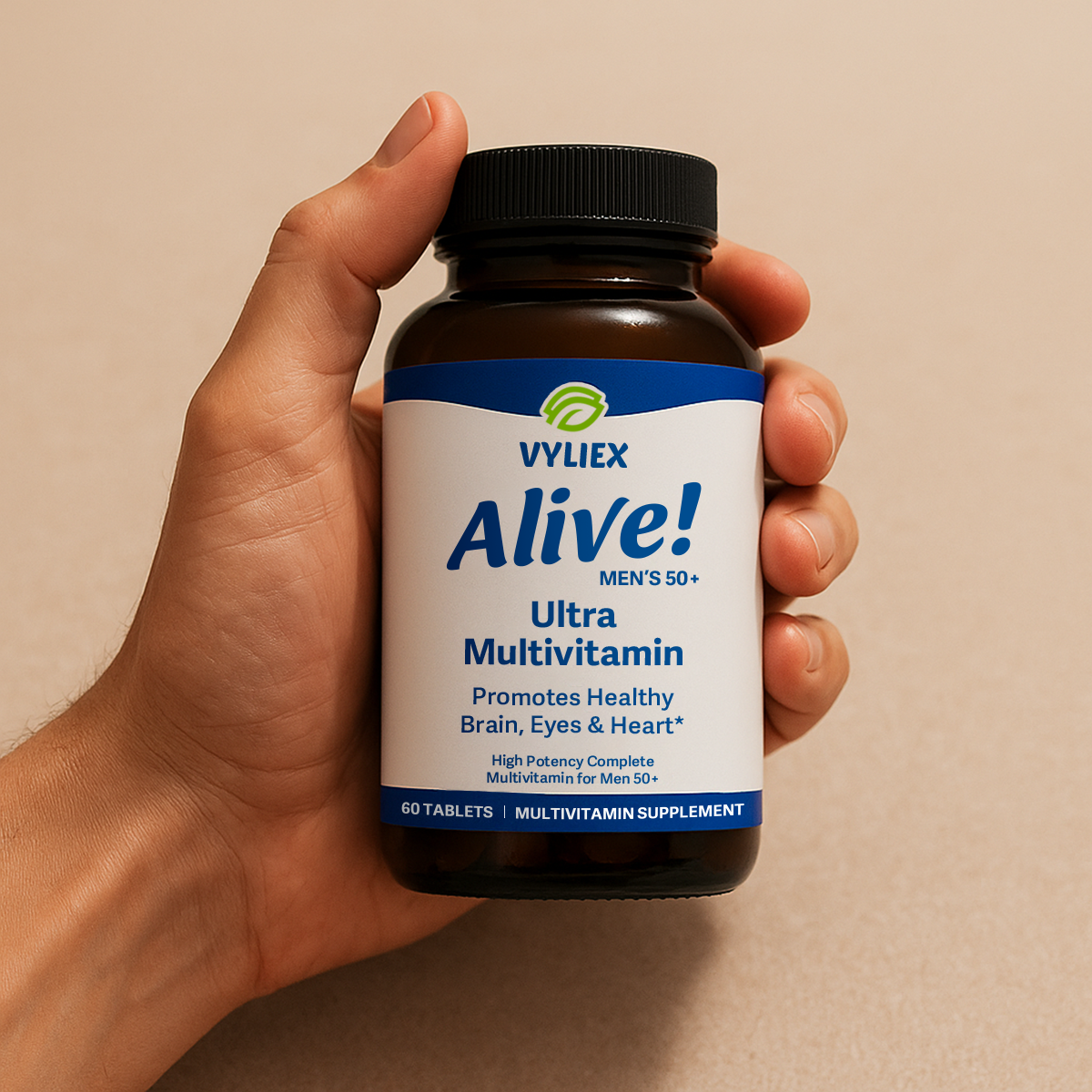 Alive!® Men's 50+ Ultra Multivitamin