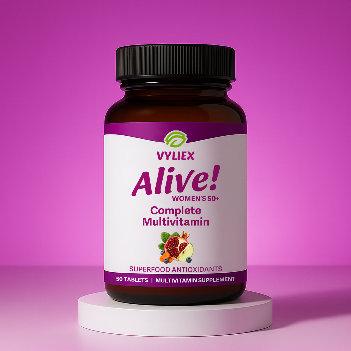 Alive!® Women’s 50+ Complete Multivitamin